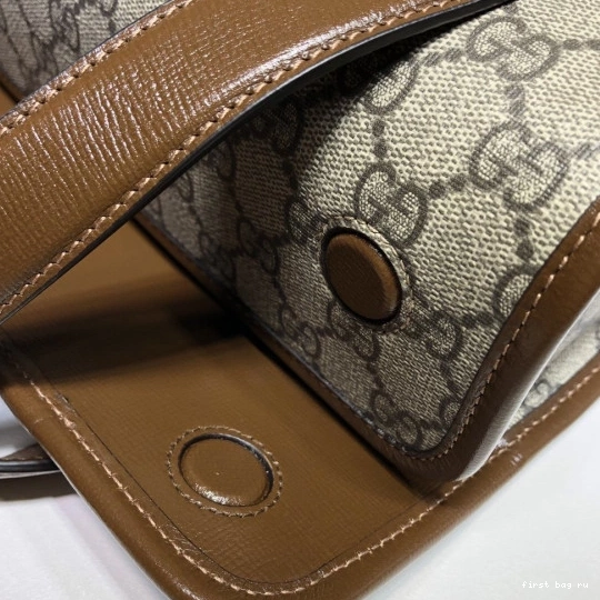 Firstbag ru handle 1955 Horsebit small top GUCCI bag 0802